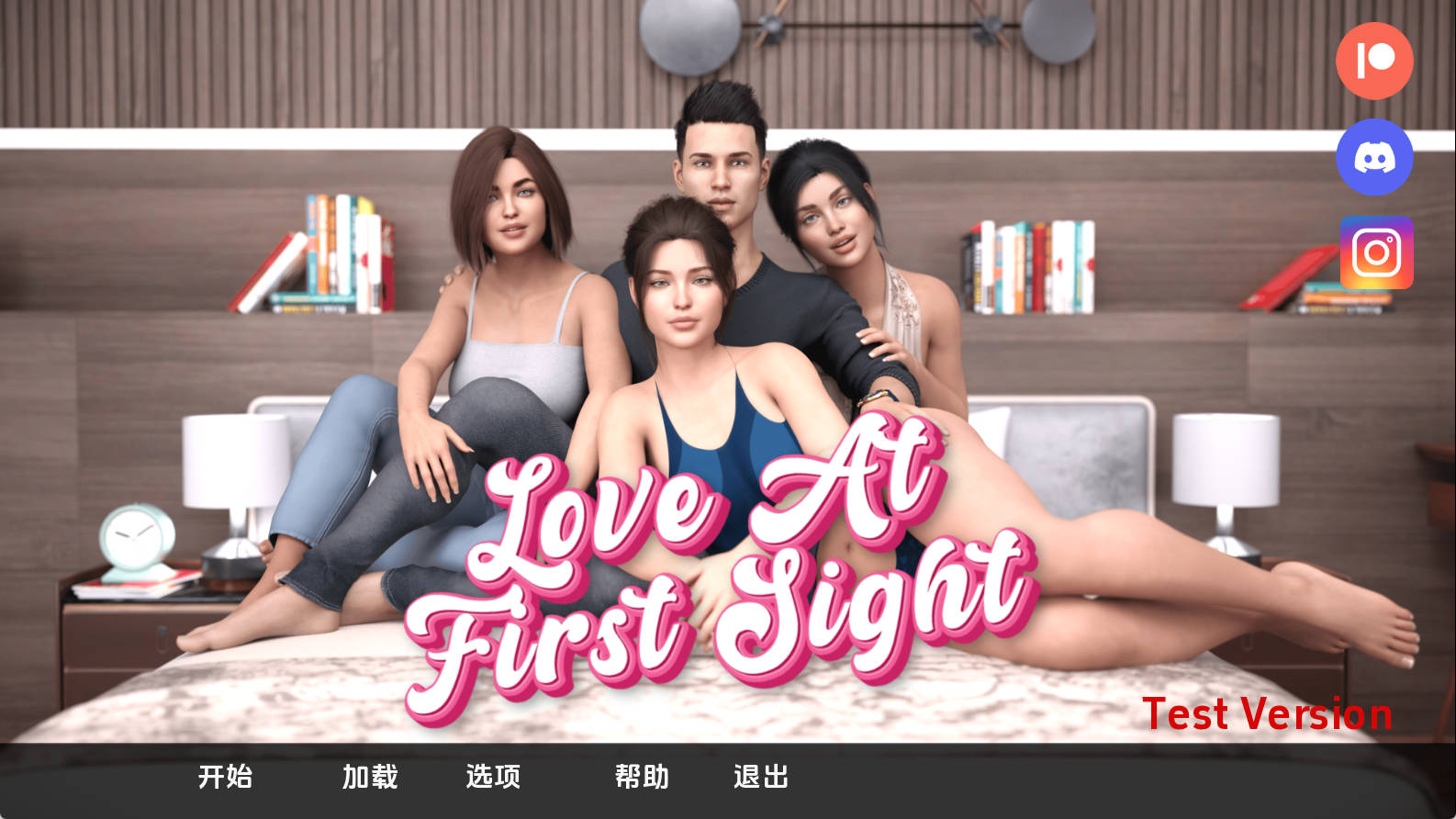 【PC+安卓+IOS/欧美SLG】一见钟情v0.1汉化版【1.62G/汉化/动态/更新】-萌玩ACG
