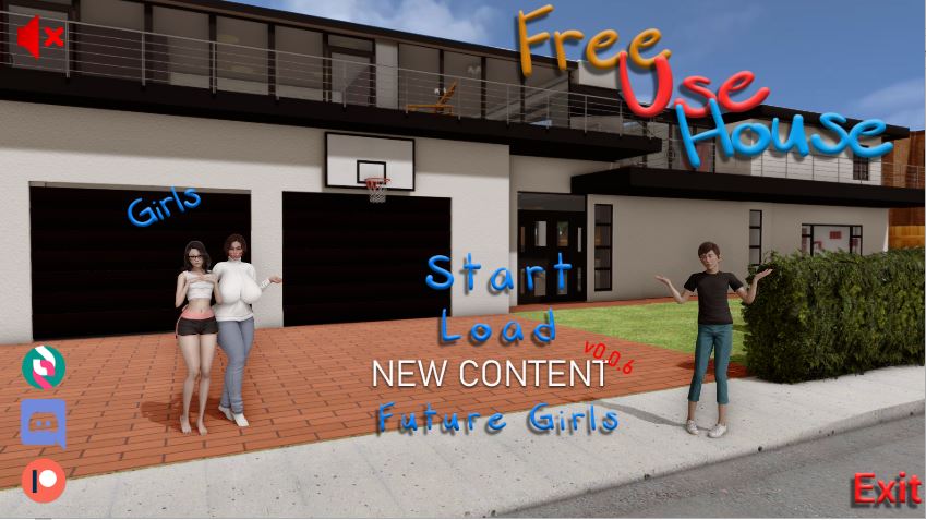 【电脑/SLG/tool工具汉化/动态】自由使用之家/为所欲为之家/Free Use House v0.0.6 P2[2.41G]-萌玩ACG