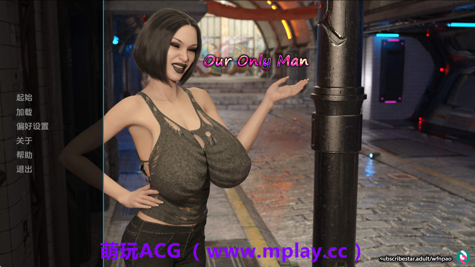 【PC+安卓+IOS/欧美SLG】我们唯一的男人v0.34 AI版【5.36G/汉化/动态/更新】-萌玩ACG