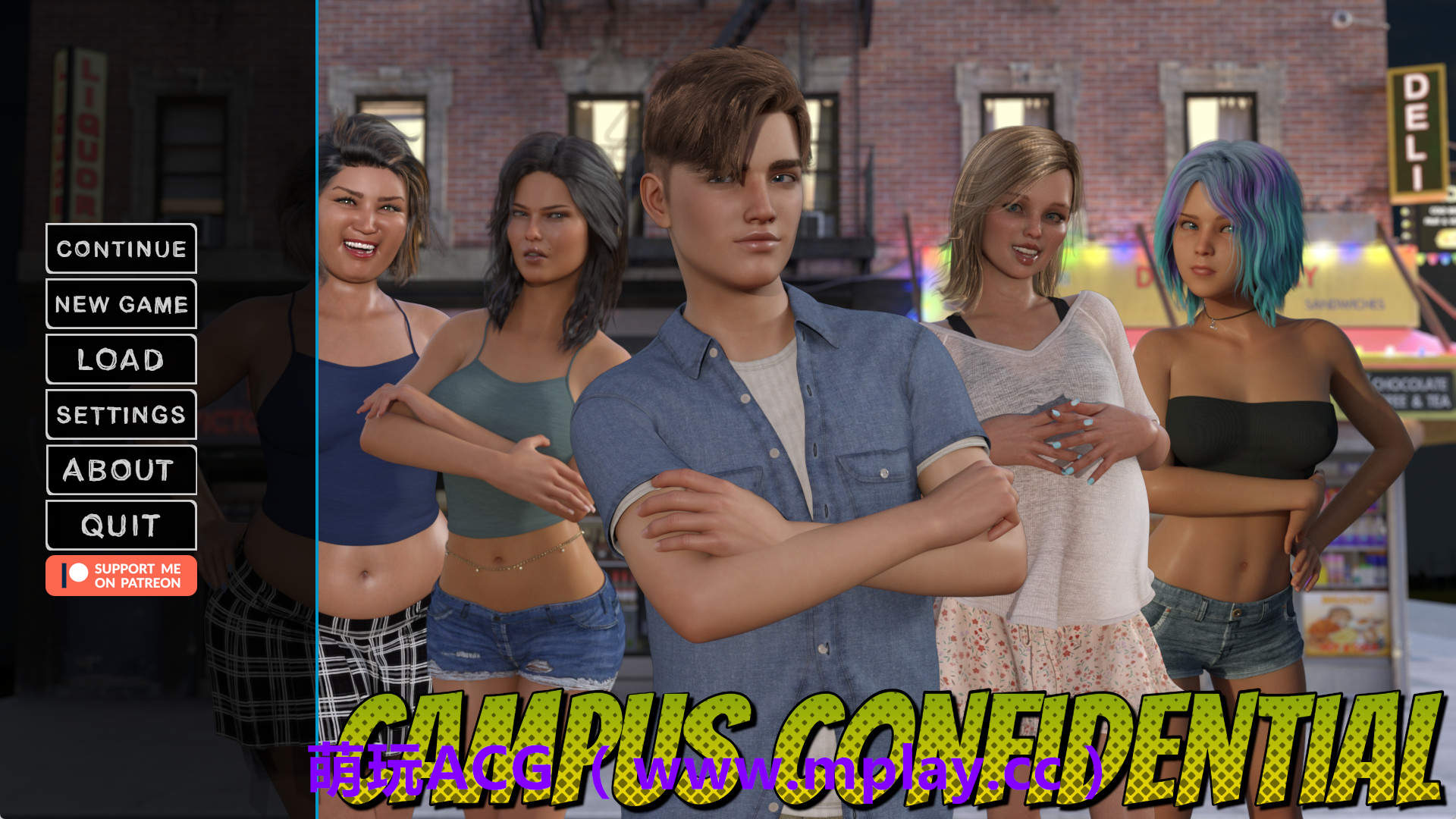 【PC+安卓+IOS/欧美SLG】校园机密v0.37 AI版【1.48G/汉化/动态/更新】-萌玩ACG