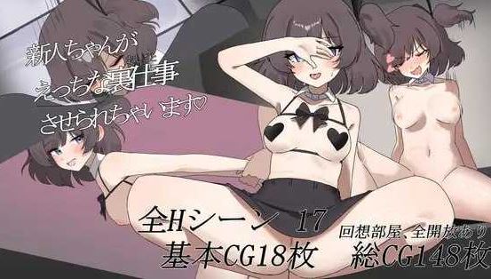 【电脑+安卓/日式RPG/Ai汉化】新人酱被迫去做一些色色的幕后工作♡/新人ちゃんがえっちな裏仕事させられちゃいます♡ AI汉化版【1.2G】-萌玩ACG