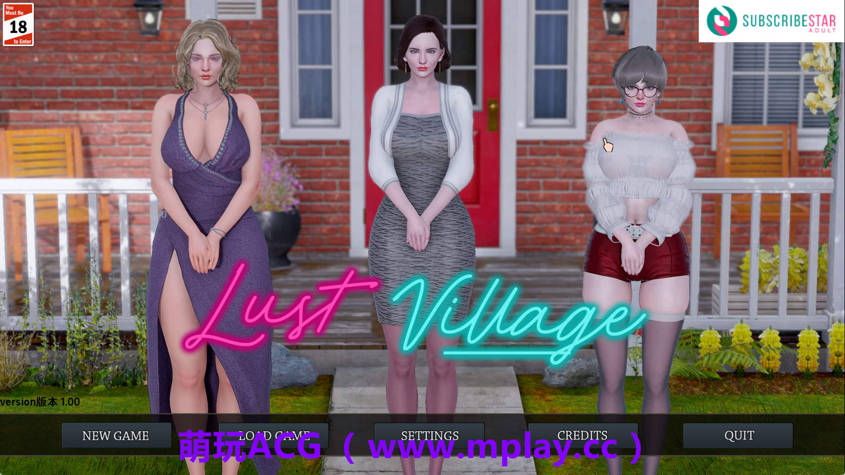 【PC+安卓+IOS/欧美SLG】欲望小镇v1.0赞助 AI版【3.95G/汉化/沙盒/更新】-萌玩ACG