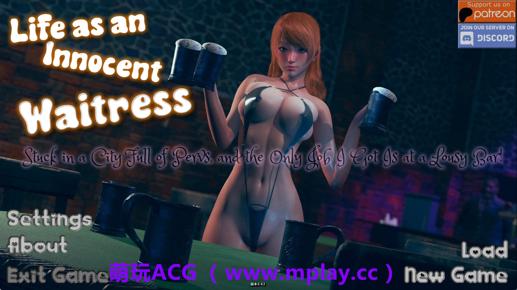 【PC+安卓+IOS/亚洲SLG】无辜服务员的生活v0.4.2 AI版【2.06G/汉化/沙盒/更新】-萌玩ACG